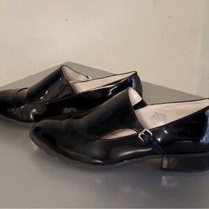 Nine West Black Patent Leather Flats